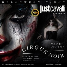 Halloween Cirque Noir 2018 Just Cavalli