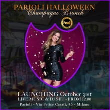 Sabato 31 Ottobre 2020 Halloween Parioli Milano