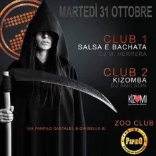 Halloween Latino allo Zoo Club - ✆ 3332434799