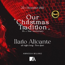 Dj Ilario Alicante Domenica 25 Dicembre 2022 Amnesia