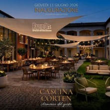 Inaugurazione con Aperitivo Cascina Corten Milano Giovedi 11 giugno 2026