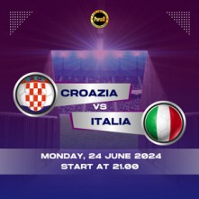 Lunedi 24 Giugno 2024 Europei su Maxi Schermo Just Me Milano