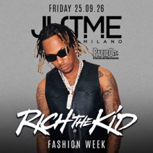 Venerdi 25 Settembre 2026 Rich the Kid Just Me Milano