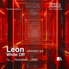 Dj Leon Amnesia Sabato 1 Novembre 2025