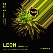 Sabato 7 Marzo 2020 Leon Amnesia Milano