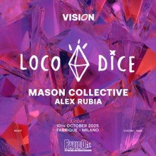 Dj Loco Dice Venerdi 10 Ottobre 2025 Fabrique