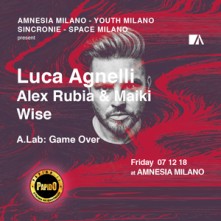 Venerdi 7 Dicembre 2018 Luca Agnelli Amnesia Milano