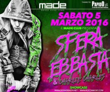 Sfera Ebbasta @ Made Club Como Sabato 5 Marzo 2016