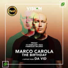 Dj Marco Carola Venerdi 10 Febbraio 2023 Fabrique
