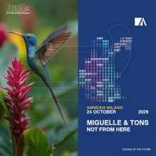 Dj Miguelle & Tons Sabato 24 Ottobre 2026 Amnesia