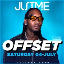 Sabato 4 Luglio 2026 Offset Just Me Milano