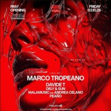 Opening Party Venerdi 3 Ottobre 2025 Touche Club Saronno