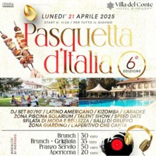 Festa Pasquetta Lunedi 21 Aprile 2025 Villa del Conte