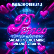 Party Perreo Sabato 13 Dicembre 2025 Magazzini Generali