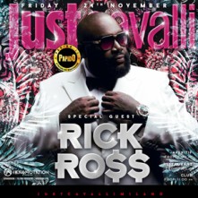 Rick Ross Milano al Just Cavalli Venerdi 24 Novembre 2017