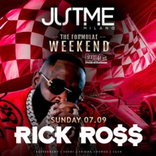 Rick Ross Domenica 7 Settembre 2025 Just Me Milano