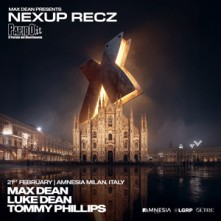 Dj Max Dean + Luke Dean e Tommy Phillips Sabato 21 Febbraio 2026 Amnesia