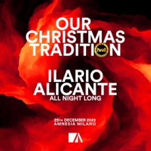 Dj Ilario Alicante Lunedi 25 Dicembre 2023 Amnesia Milano Natale 2023