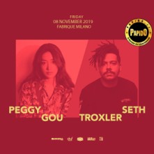 Venerdi 8 Novembre 2019 Seth Troxler + Peggy Gou Fabrique Milano