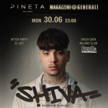 Shiva Lunedi 30 Giugno 2025 Pineta Milano