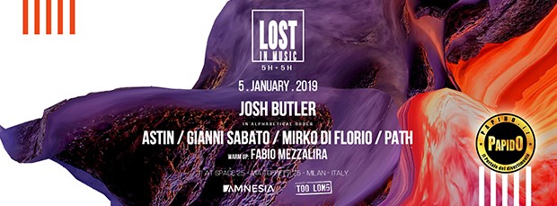 Too Long Space 25 Milano Sabato 5 Gennaio 2019