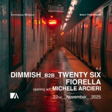 Dj Twenty Six Sabato 22 Novembre 2025 Amnesia
