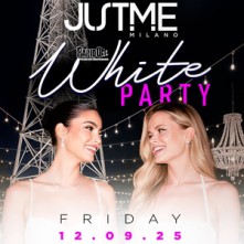 White Party Just Me Milano Venerdi 12 Settembre 2025