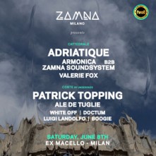 Dj Patrick Topping Sabato 8 Giugno 2024 Ex Macello