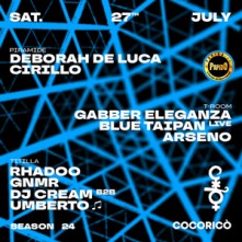 Deborah de Luca Cocoricò Sabato 27 Luglio 2024