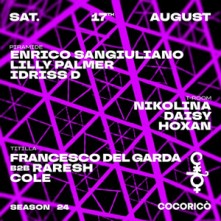 Enrico Sangiuliano Sabato 17 Agosto 2024 Cocoricò