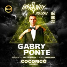 Gabry Ponte Cocorico Venedi 4 Agosto 2023