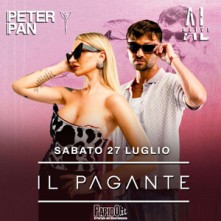 Il Pagante Sabato 27 Luglio 2024 Peter Pan Riccione