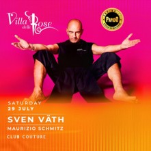 Dj Sven Vath Sabato 29 Luglio 2023 Villa delle Rose