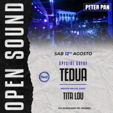 Tedua Peter Pan Sabato 12 Agosto 2023