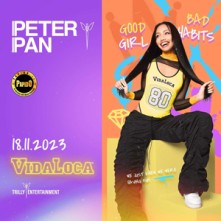 Vidaloca Peter Pan Sabato 18 Novembre 2023