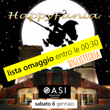 Sabato 6 Gennaio - Ingresso Omaggio