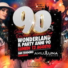 90 Wonderland Luna Lunedi 18 Agosto 2025