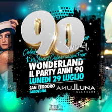 90 Wonderland Luna Lunedi 29 Luglio 2024