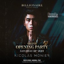 Serata Sabato 13 Luglio 2024 Billionaire Porto Cervo