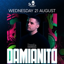 Mercoledi 21 Agosto 2024 Damianito Ambra Night San Teodoro