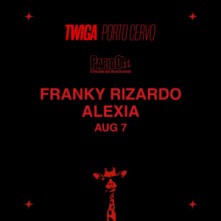 Franky Rizardo Venerdi 7 Agosto 2026 Twiga Porto Cervo