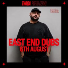 East End Dubs Giovedi 6 Agosto 2026 Twiga Porto Cervo
