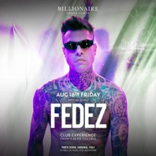 Venerdi 16 Agosto 2024 Fedez Billionaire Porto Cervo