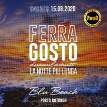 Ferragosto @ Blu Beach Golfo di Marinella Sabato 15 Agosto 2020