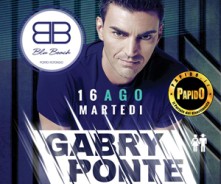 Gabry Ponte @ Blu Beach Golfo di Marinella Martedi 16 Agosto 2016
