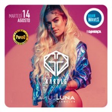 Karol G @ Luna San Teodoro Martedi 14 Agosto 2018