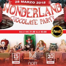Mercoledi 28 Marzo 2018 Alice in Wonderland Noir Lissone