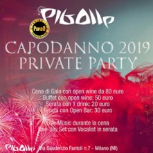 Capodanno 2019 Pigalle Milano