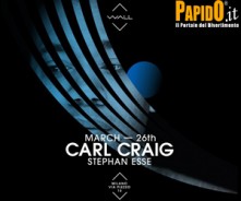 Sabato 26 Marzo 2016 - Carl Craig Wall Milano
