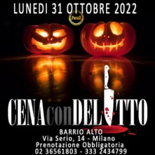 Cena con Delitto Halloween 2022 a Milano